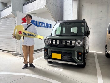 スペーシアギア　ご納車おめでとうございます